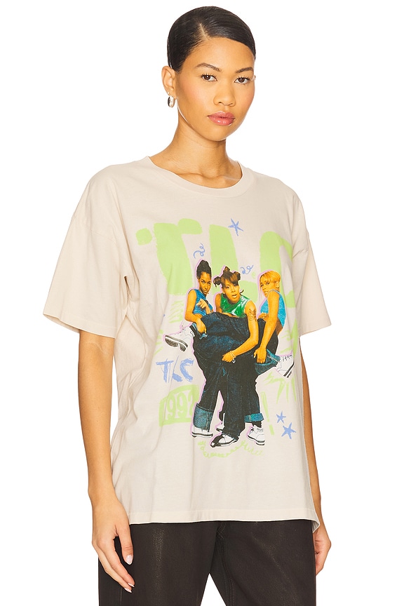 view 2 of 4 CAMISETA GRÁFICA KICKIN IT in Dirty White