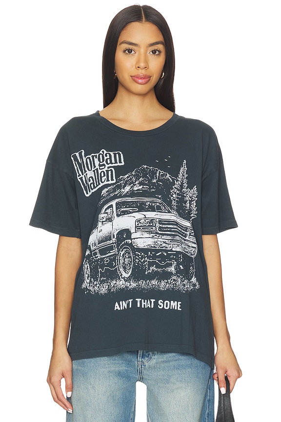 view 2 of 5 Morgan Wallen Ain't That Some Merch Tee in Vintage Black