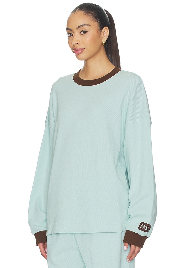 view 2 of 6 Oversized Thermal in Lake Day And Coco