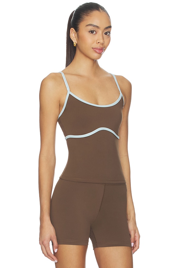 view 2 of 6 Go! Stretch Tank in Coco And Lake Day