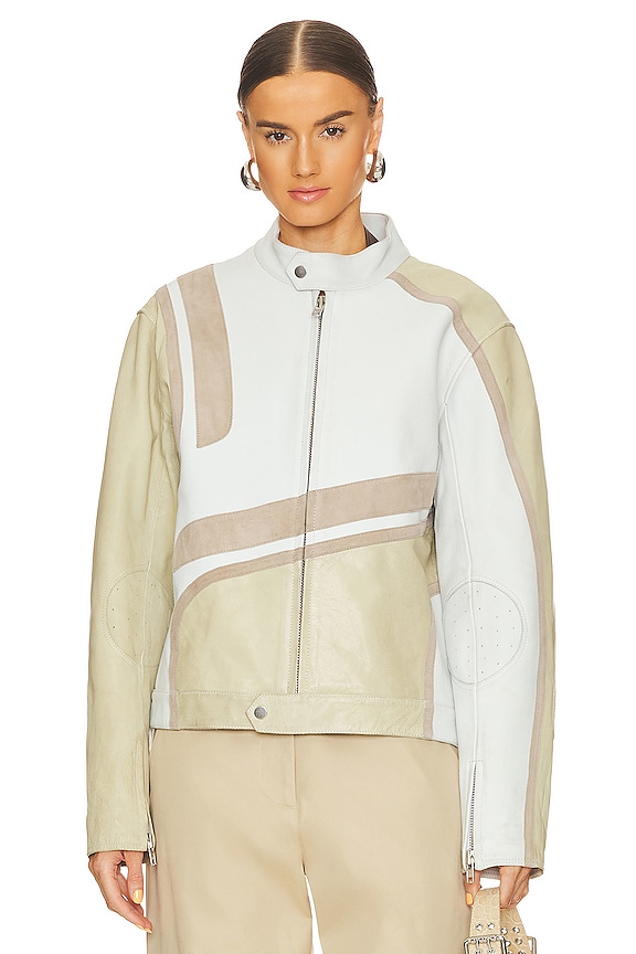 view 2 of 5 HIRO ジャケット in White & Beige