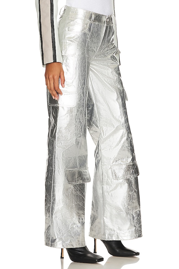 view 2 of 4 PROWRESS カーゴパンツ in Silver