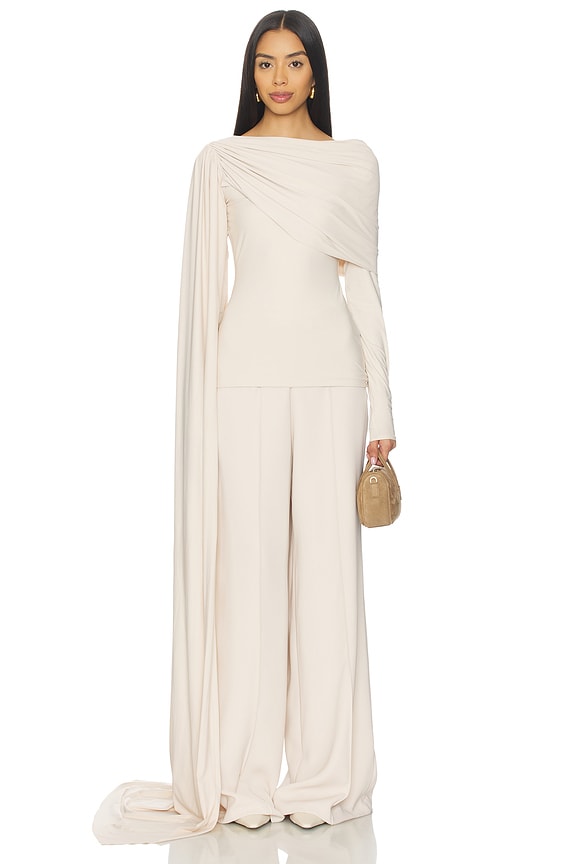 view 2 of 6 Cobbie Jumpsuit in Egg White