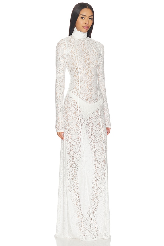 view 2 of 3 VESTIDO LUCIANE in Off White