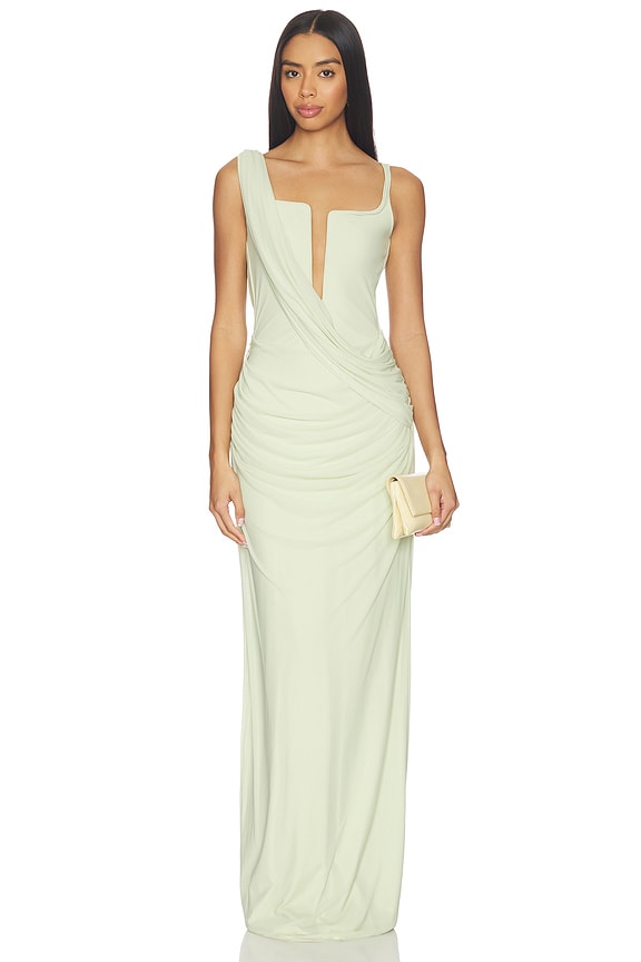 view 1 of 3 The Adriana Dress in Pale Mint