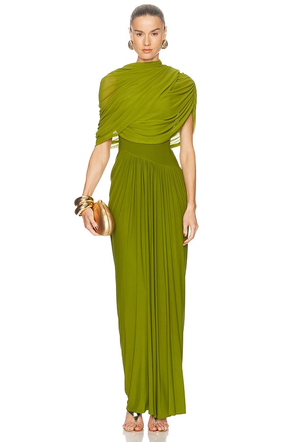view 1 of 4 VESTIDO JASMINE in Lime Green