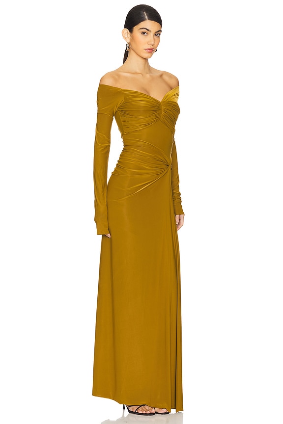 view 2 of 3 Connie Gown in Green