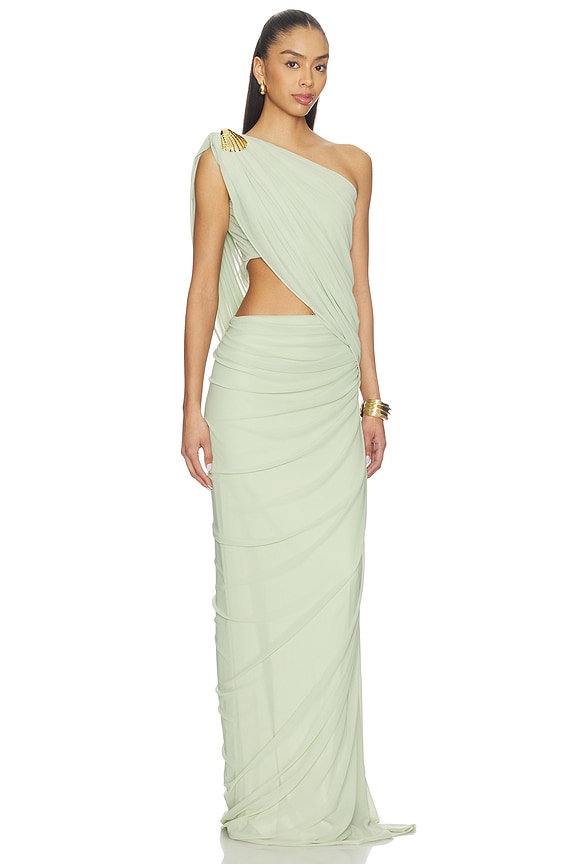 view 2 of 3 VESTIDO AURORA in Pale Mint