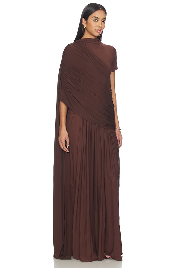 view 2 of 4 ROBE THE SPARROW in Espresso Brown