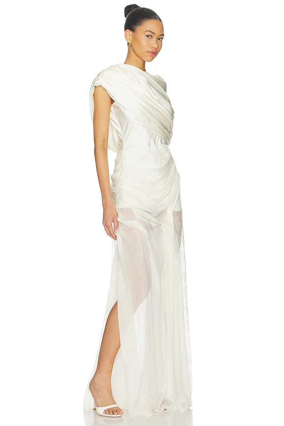 view 2 of 4 VESTIDO THE DARCY in Off White