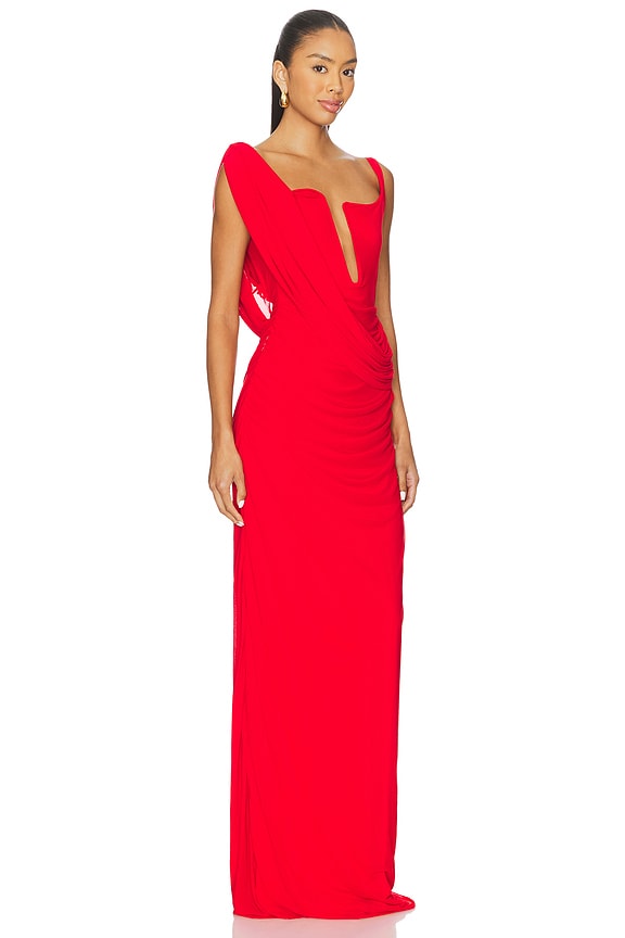 view 2 of 3 VESTIDO ADRIANA in Red