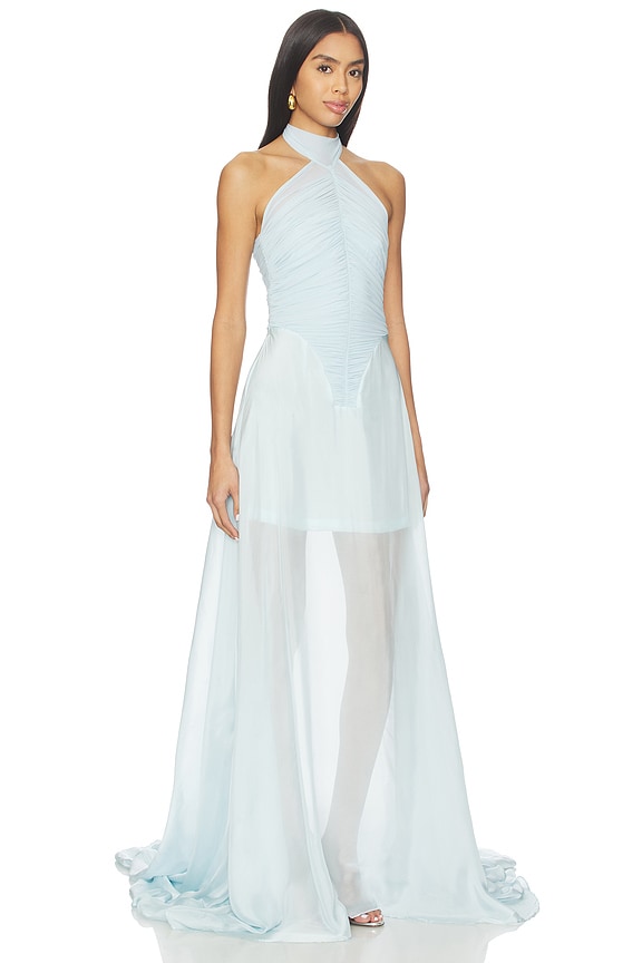 view 2 of 3 Kerstin Dress in Baby Blue