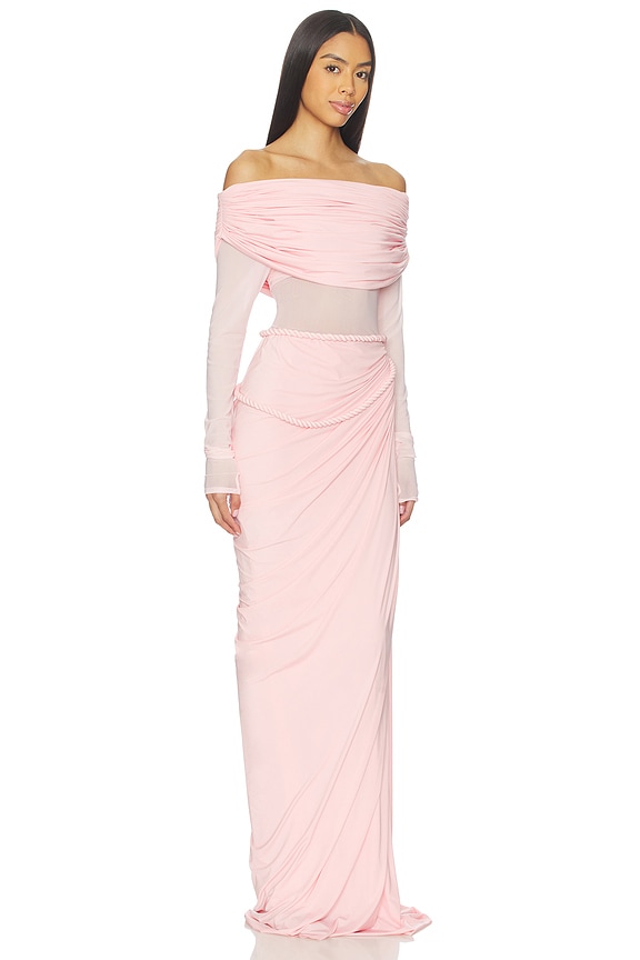 view 2 of 4 Bella Dress in Baby Pink