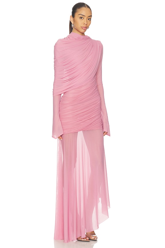 view 2 of 4 ПЛАТЬЕ ISLA in Mauve Pink