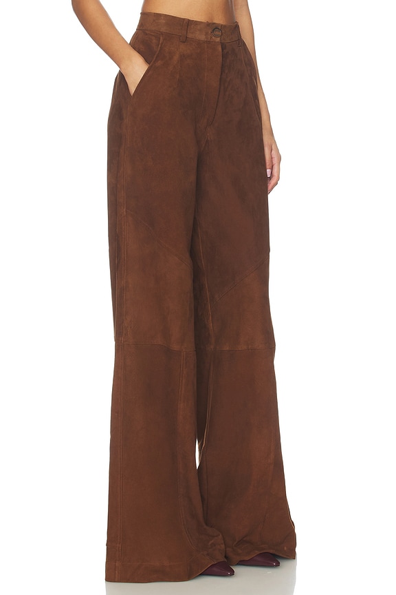 view 2 of 6 PANTALÓN THE CHELSEA in Chocolate Brown