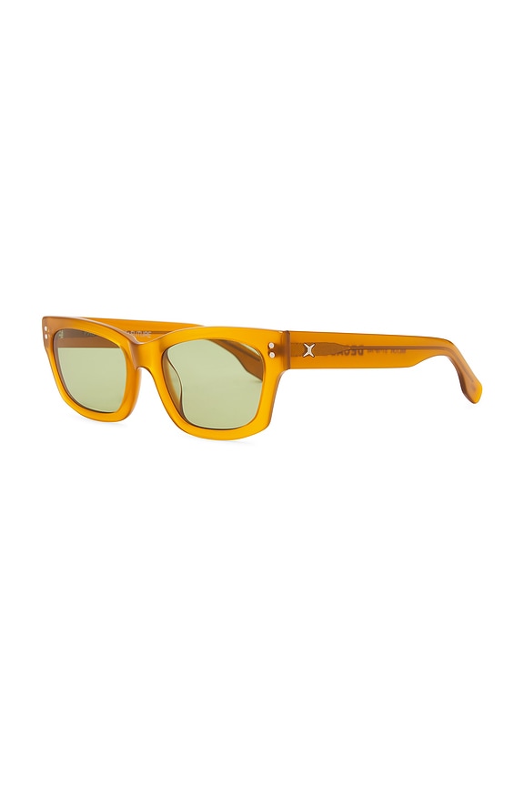 view 2 of 3 Milton Square Sunglasses in Butterscotch