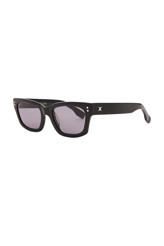 view 2 of 3 Milton Square Sunglasses in Gloss Black