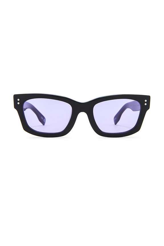 view 1 of 3 Milton Sunglasses in Gloss Black & Purple