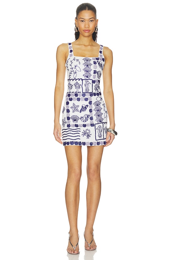 view 1 of 4 MINIVESTIDO MARIE in Blue
