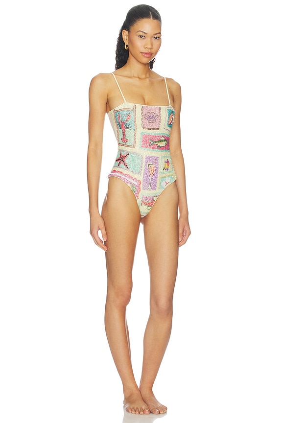 view 2 of 4 Paradiso Swimsuit in Yellow
