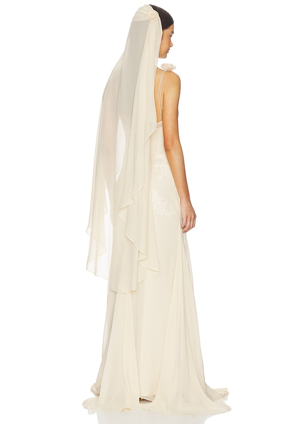 view 1 of 2 Lyra Veil in Antique