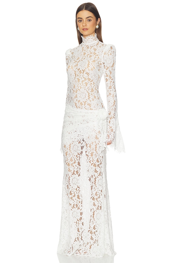 view 2 of 4 ROBE BODITA in White