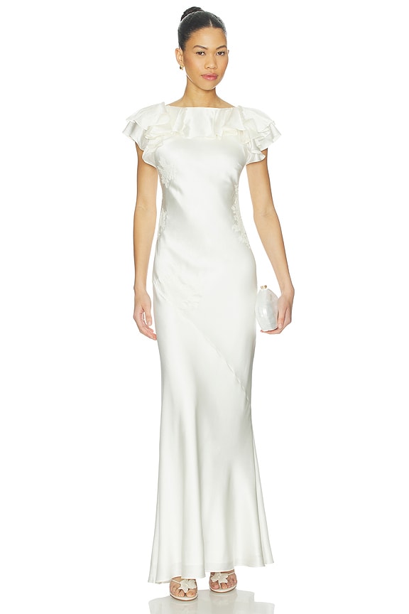 view 1 of 4 VESTIDO AMANCIA in Ivory