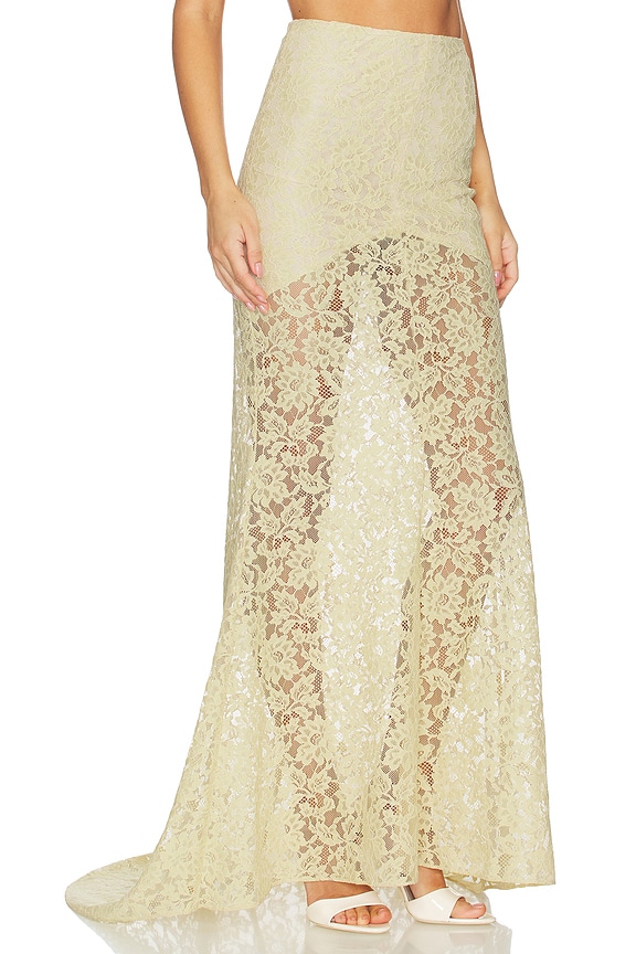 view 2 of 6 Pasion Skirt in Antique Yellow