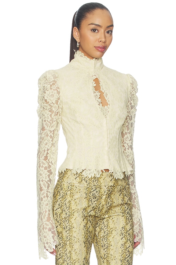 view 2 of 5 Vitalis Top in Soft Yellow