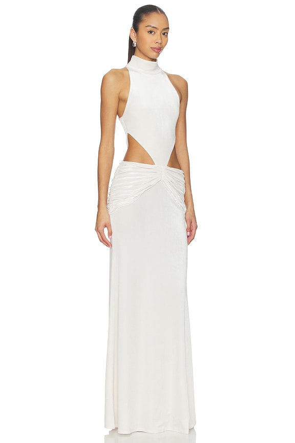 view 2 of 3 Zarina Dress in Ivory