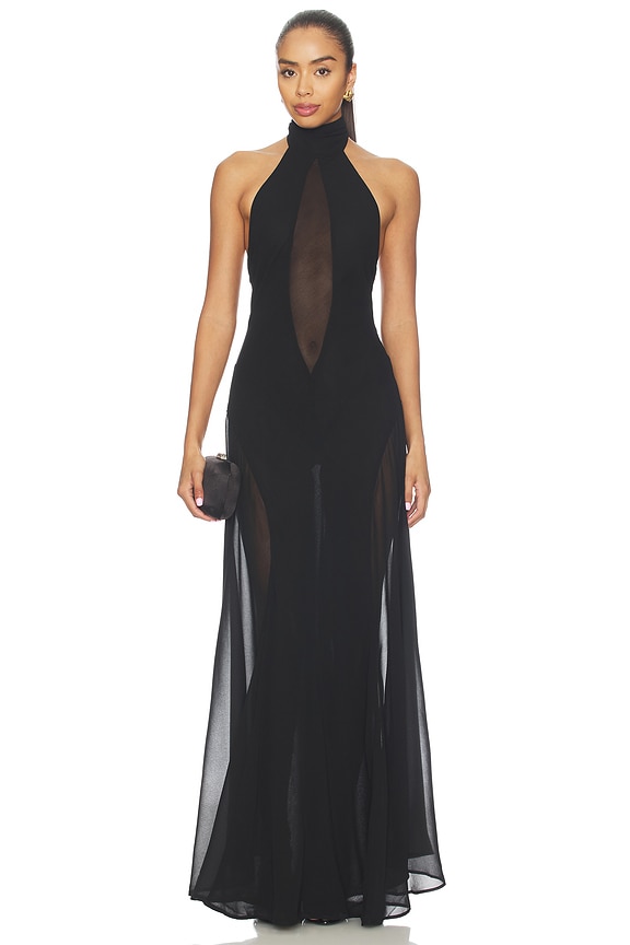 view 1 of 3 ROBE SAHARA in Black