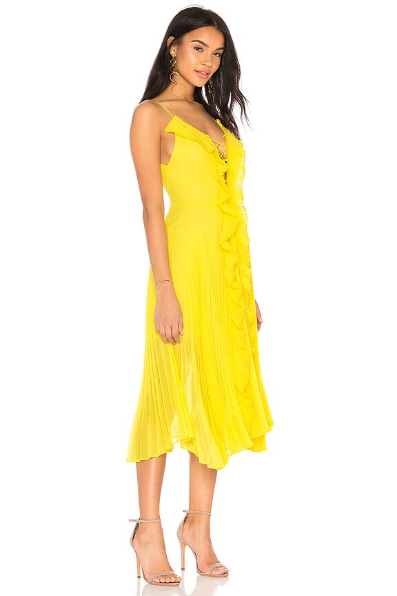 view 2 of 3 Gwen Dress in Yellow