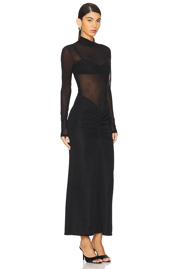 view 2 of 3 ROBE MAXI MYLA in Black
