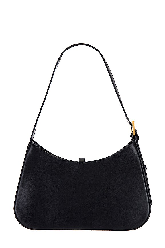 view 2 of 4 Tokyo Bag in Warm Raffia & Black Smooth