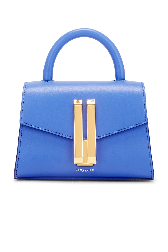 view 2 of 5 NANO MONTREAL トップハンドルバッグ in Azure Smooth