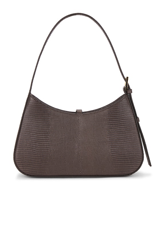 view 2 of 4 Tokyo Handbag in Espresso Lizard Effect