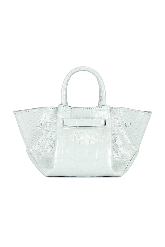 view 2 of 5 Mini New York Bag in Sage Croc