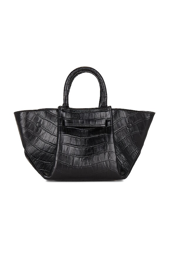 view 2 of 5 BOLSO NEW YORK in Black Croc