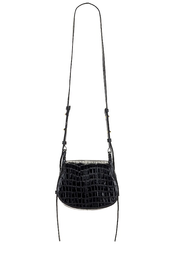 view 2 of 5 SAC LUSANNE in Black Croc