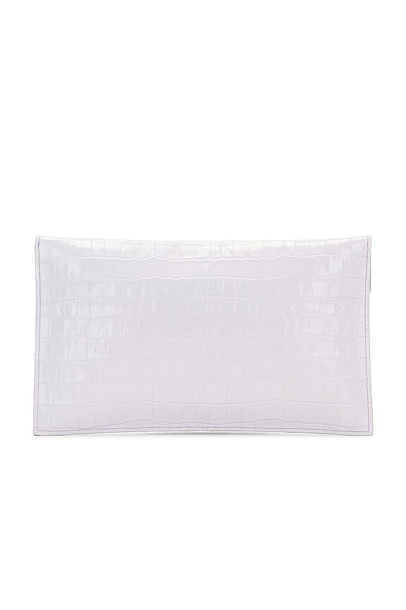 view 2 of 5 POCHETTE LONDON in Lilac Croc