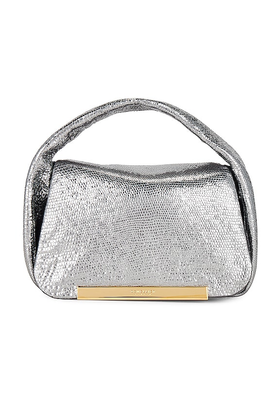 view 2 of 5 BOLSO LISBON in Silver Metallic
