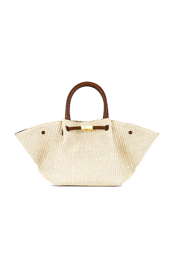 view 2 of 5 SAC NEW YORK in Natural Raffia & Tan Smooth