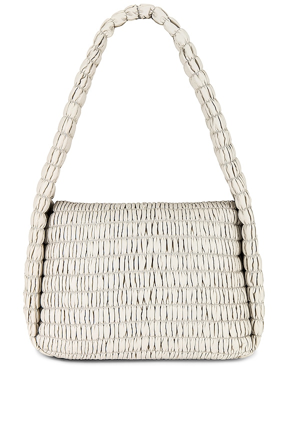 view 2 of 4 BOLSO LISBON in Off White Matelasse