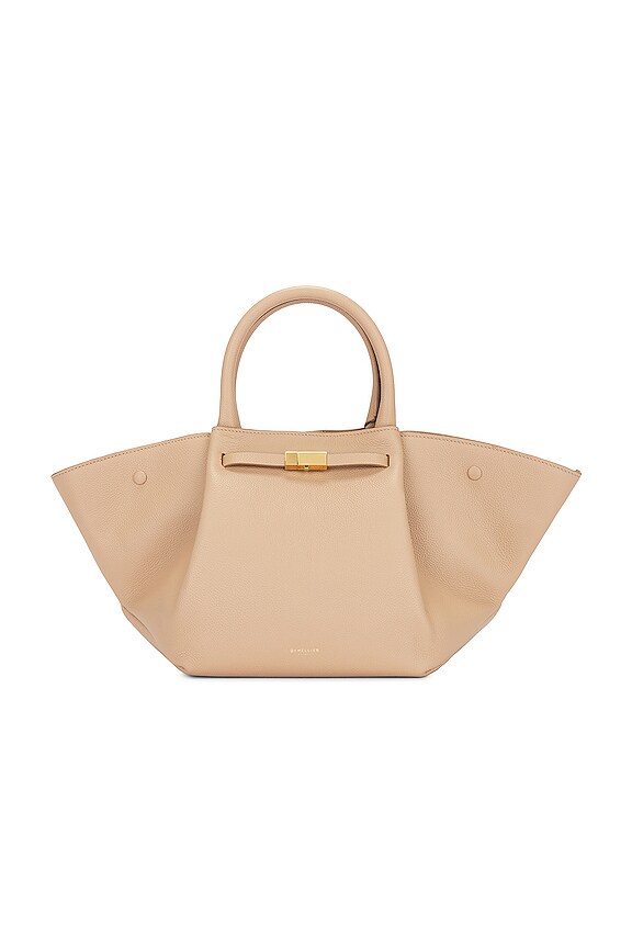 view 2 of 5 BOLSO TOTE MIDI NEW YORK in Light Tan