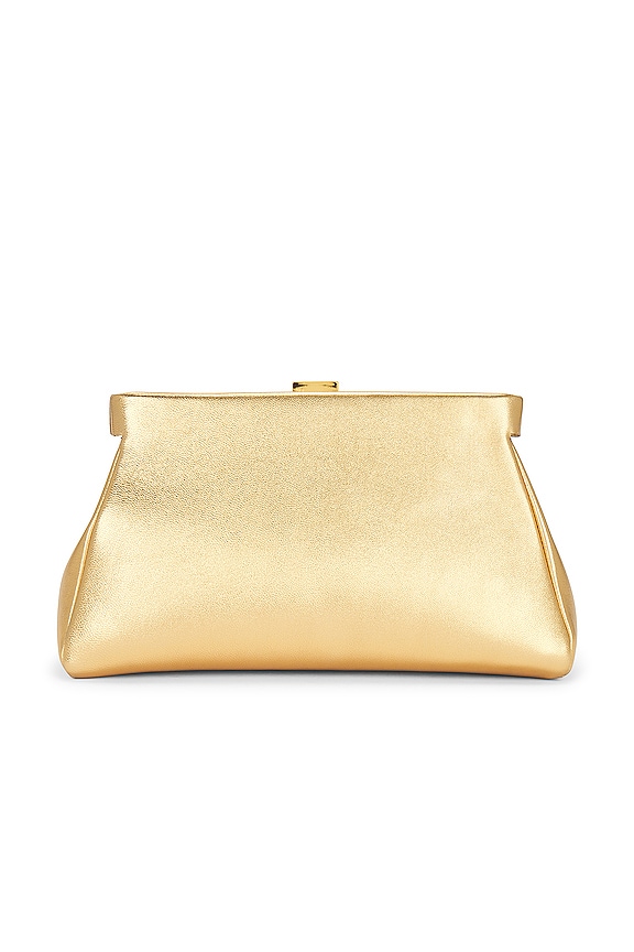 view 2 of 5 Cannes Clutch in Gold