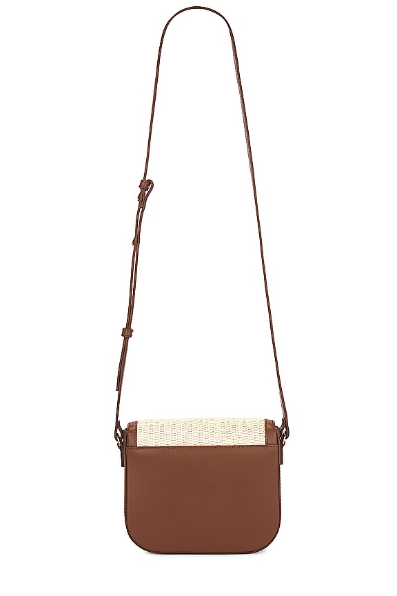 view 2 of 4 SAC À BANDOULIÈRE SMALL VANCOUVER in Tan & Natural