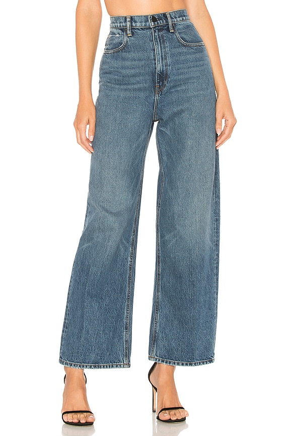 view 1 of 4 Crush Wide Leg in Medium Vintage Indigo