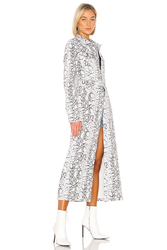 view 2 of 3 トレンチコート in Faded Python