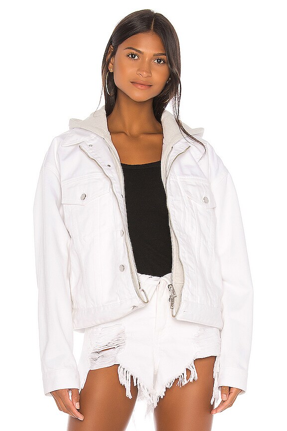 view 2 of 6 Runway Game Jacket in Stay White