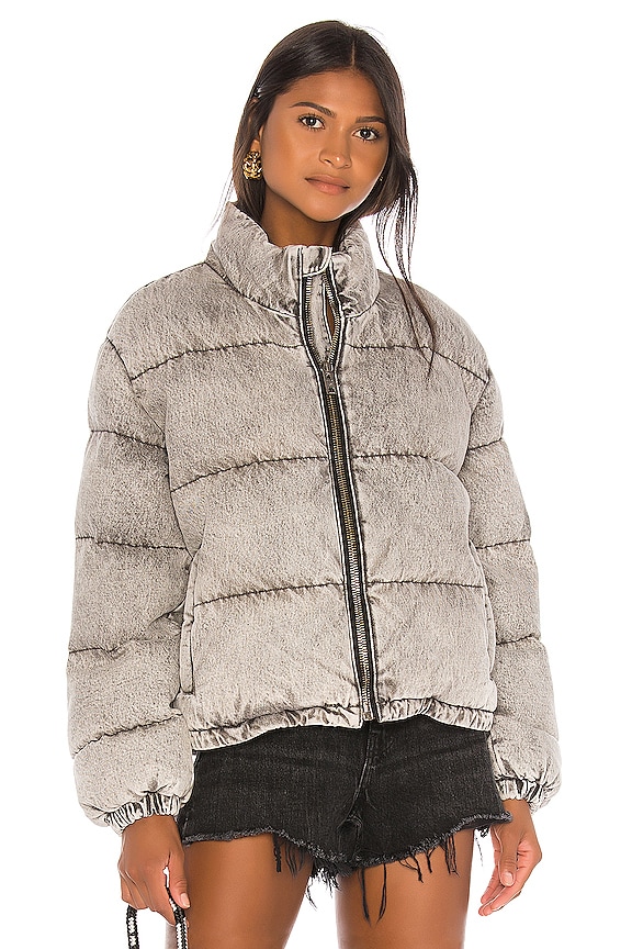 view 2 of 5 Puffer in Light Grey